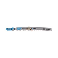 Пилка BOSCH для лобзика T 123 XF Progressor for Metal, HSS 5шт