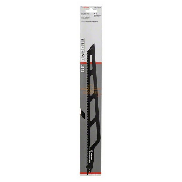 Пилки BOSCH для сабельной пилы S 2013 AWP Precision for Fiber Insulation 400 x 45 x 1,5