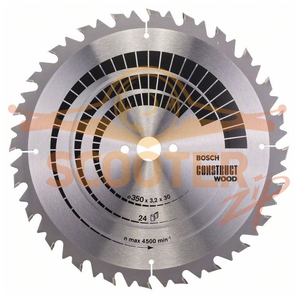 Пильный диск Construct Wood 350x30x3.2/2.2x24T