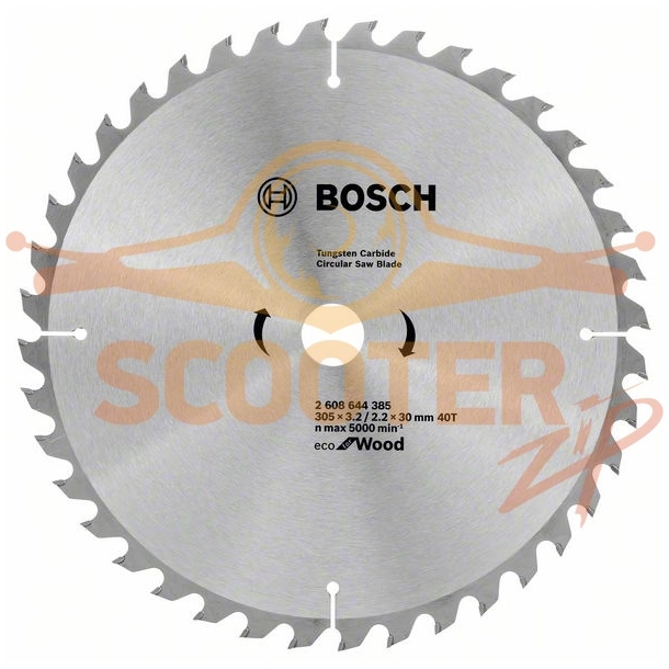 Пильный диск Eco for Wood 305x30x3.2/2.2x40T