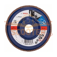 Круг шлифовальный лепестковый BOSCH X571, Best for Metal, (115мм, K60) прям.
