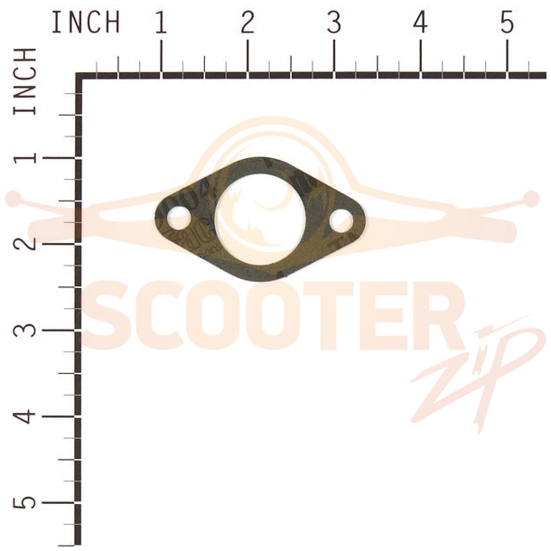 Прокладка впускная для двигателя Briggs & Stratton s/n 250412-1101-E1