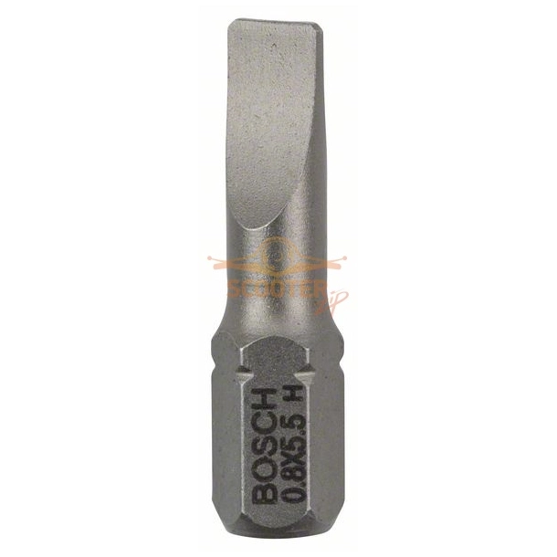 Бита BOSCH Extra Hard 25 мм S 0.8x5.5  25шт
