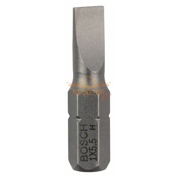 Бита BOSCH Extra Hard 25 мм S 1.0x5.5  25шт