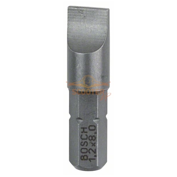 Бита BOSCH Extra Hard 25 мм S 1.2x8.0  3шт