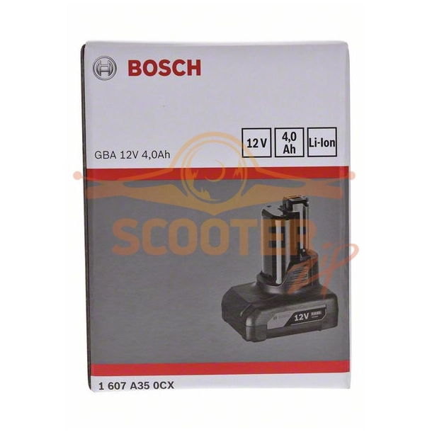 Аккумулятор BOSCH 12 Вольт 4.0Ач Li-Ion (GBA Professional)