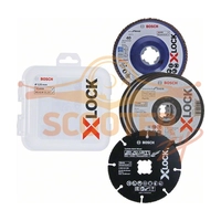 Набор дисков BOSCH X-LOCK 125мм, 5шт.