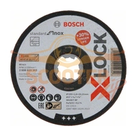 Отрезной диск BOSCH X-LOCK, Standard for Inox (125x1,6) T41