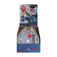 Отрезной диск BOSCH X-LOCK, Standard for Inox (125x1,6) T41, 10шт.