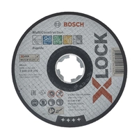 Отрезной диск BOSCH X-LOCK, Multi Material (125x1,6x22,23)