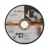 Отрезной круг BOSCH Best for Inox - Rapido Long Life (125x1) прямой