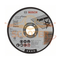 Отрезной круг BOSCH Expert for Inox- Rapido (115x1) прямой