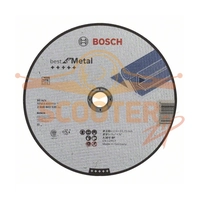 Отрезной круг BOSCH Best for Metal (230x2,5) прямой