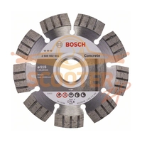 Алмазный отрезной круг BOSCH Best for Concrete (115x22,23x2,2x12)