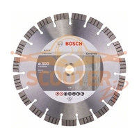 Алмазный отрезной круг BOSCH Best for Concrete (300x22,23x2,8x15)