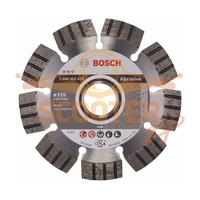 Алмазный отрезной круг BOSCH Best for Abrasive (115x22,23x2,2x12)