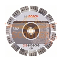 Алмазный отрезной круг BOSCH Best for Abrasive (230x22,23x2,4x15)