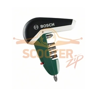 Карманная отвертка BOSCH c 6 битами