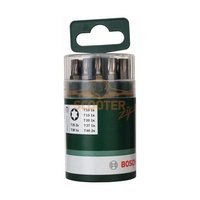 Набор BOSCH из 10 насадок-бит Standard для шурупов с внутренним шлицем Torx (T)