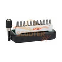 Набор BOSCH из 12 насадок-бит Standard, смешанный (PH, PZ, T)