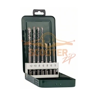 Набор из 7 буров по бетону BOSCH SDS plus 5x110/6x110/6x160/8x110/8x160/10x160/12x160мм