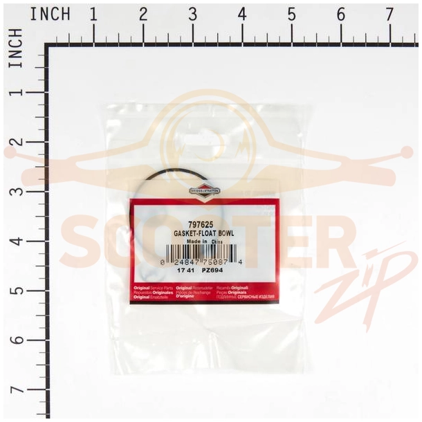 Прокладка карбюратора для двигателя Briggs & Stratton s/n 121237-0118-E1