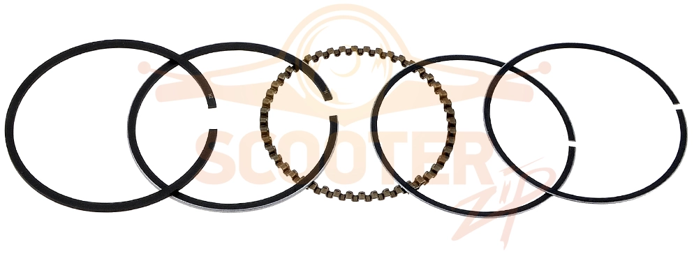 Комплект колец поршня 3 шт. для воздуходувки DOLMAR MG-5300.4