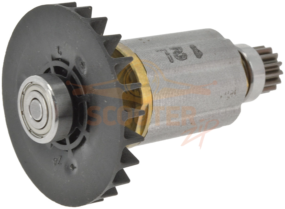 Ротор (Якорь) (L-58 мм, D-20 мм, 14 зубов, прямо) Makita DRV150, DRV250