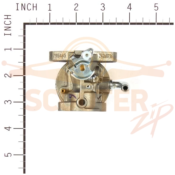 Карбюратор (после s/n 10043000) для двигателя Briggs & Stratton s/n 12D313-0519-E8