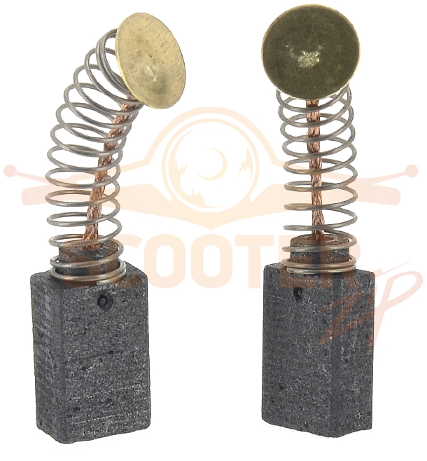 Щетка угольная 6x10x15 (2шт) СТАВР SID 1200-16M-2, ЭНКОР РЭ-1200/110Э, РЭ-780/82