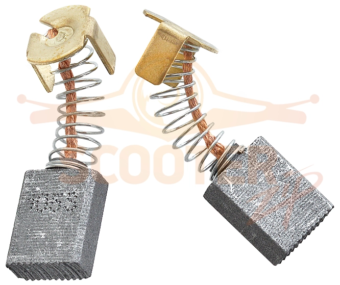 Щетка угольная 6.5x13.5x17 (2шт) для электропилы цепной CHAMPION 624N-18