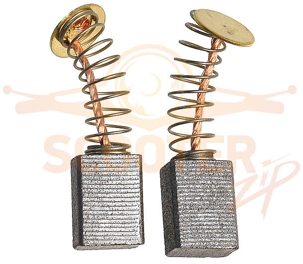 Щетка угольная 6x9x12 (2шт) DEKO DKEP1100W SET1, PATRIOT PL 822 (20049973), URAGAN PEP-82-900