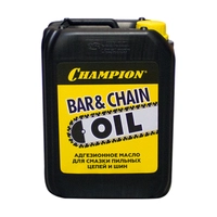 Масло для смазки пильных цепей и шин CHAMPION 5л