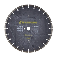 Диск алмазный Concremax, L 350/25,4/10, по бетону, CHAMPION (старый бетон, ж/б с наполн.сред.тв)
