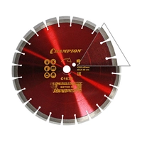 Диск алмазный CHAMPION бетон M 350/25,4/12 (старый бетон, ж/б с наполн.сред.тв)