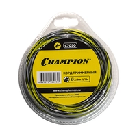 Леска для триммера 2,4мм* 15м Tornado (витой квадрат) CHAMPION