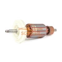 Ротор (Якорь) (L-153 мм, D-35 мм, резьба М7 (шаг 1.25 мм)) BOSCH PWS 7-125, PWS 8-125