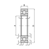 Подшипник 6002 (ГОСТ 102) 15x32x9 открытый