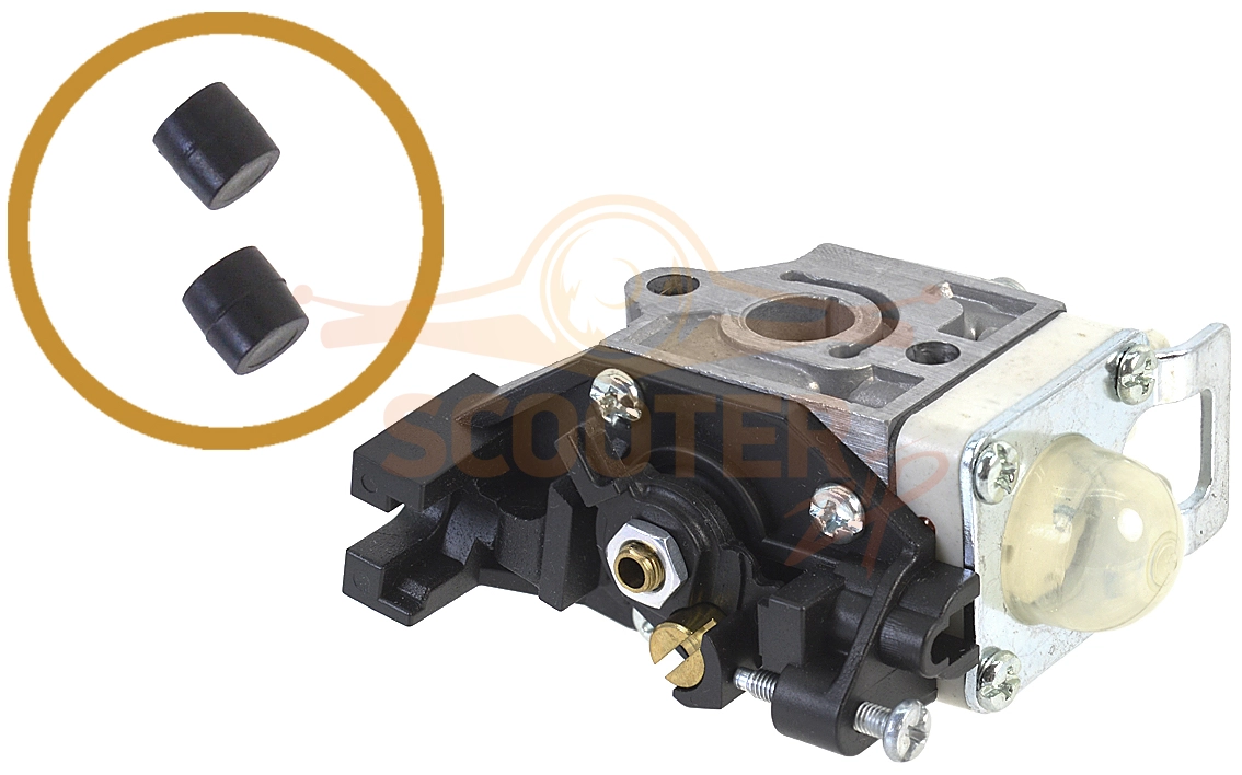 Карбюратор для триммера (бензокосы) ECHO SRM-265TES