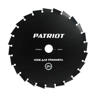 Нож PATRIOT TBM-24 (255х25.4 мм, 24 зубца)