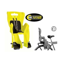 Сиденье детское на багажник Little Duck Hi-Viz, светоотражающее до 7лет/22кг TUV BELLELLI (Италия)