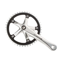 Система пер. 1скор. SingleSpeed облегч алюм. 1/2х1/8 смен. зв. 44зуб. 165мм сер.-черн. M-WAVE