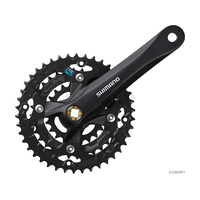 Система TOURNEY AFCTY301E888CL 6-8ск. 48/38/28 175мм с защ. черная SHIMANO