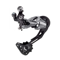 Переключатель задний, 9 скоростей, резьба, длинная лапка, черный SHIMANO ALIVIO ERDM4000SGS