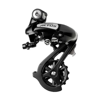 Переключатель задний, 7/8 скоростей, резьба, черный SHIMANO ALTUS ERDM310DL