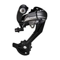 Переключатель задний, 9 скоростей, резьба, длинная лапка, черный SHIMANO ALTUS ERDM370SGSL
