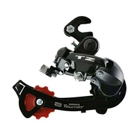Переключатель задний, 6 скоростей, крюк, средний черный SHIMANO TOURNEY ARDTZ500GSB