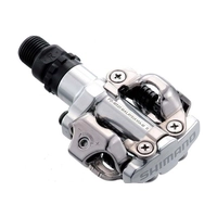 Педали .EPDM520S алюм. замковые ось Cr-Mo 380г серые инд.уп. SHIMANO
