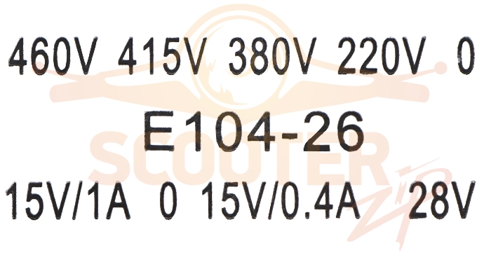 Трансформатор E104-26 для сварочного инвертора СВАРОГ TECH TIG 200 P DSP AC/DC (E104)