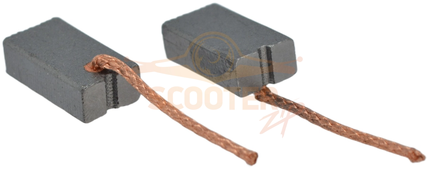 Щетки угольные 6x11x20 (2шт) для садового измельчителя DAEWOO DSR 2700E